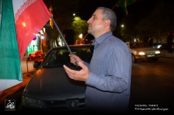 تجمع انقلابی ایستگاه طاق تبریز