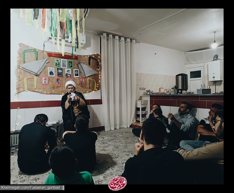 مراسم بزرگداشت شهدای مقاومت - فردخواه - امیر کوهستانی - حسین ابراهیمی - هیئت فدائیان حسین گنبدکاووس