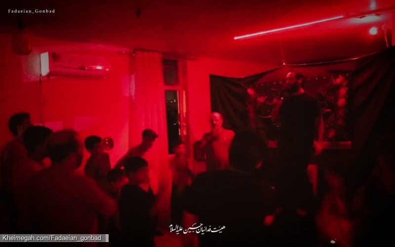 گزارش تصویری جلسه روضه هفتگی مهمان شهید روح الله باقری - هیئت فدائیان حسین (ع) گنبدکاووس