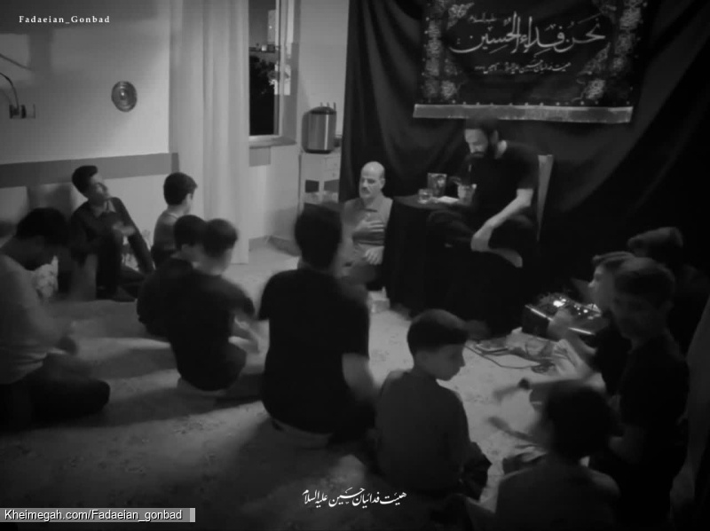 گزارش تصویری جلسه روضه هفتگی مهمان شهید روح الله باقری - هیئت فدائیان حسین (ع) گنبدکاووس