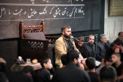 مراسم چهلمین روز عروج ذاکر اهل بیت کربلایی علی کلهری