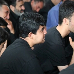 مراسم چهلمین روز عروج ذاکر اهل بیت کربلایی علی کلهری
