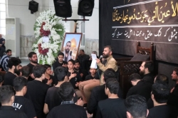 مراسم چهلمین روز عروج ذاکر اهل بیت کربلایی علی کلهری