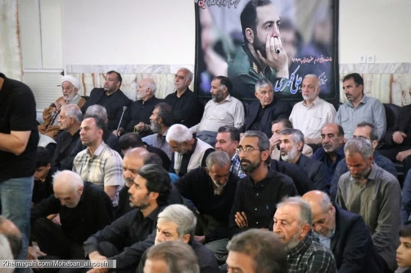 مراسم چهلمین روز عروج ذاکر اهل بیت کربلایی علی کلهری
