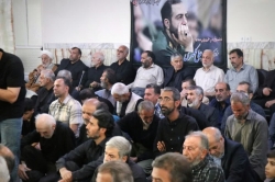 مراسم چهلمین روز عروج ذاکر اهل بیت کربلایی علی کلهری