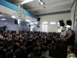 مراسم چهلمین روز عروج ذاکر اهل بیت کربلایی علی کلهری