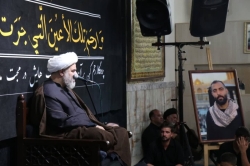 مراسم چهلمین روز عروج ذاکر اهل بیت کربلایی علی کلهری
