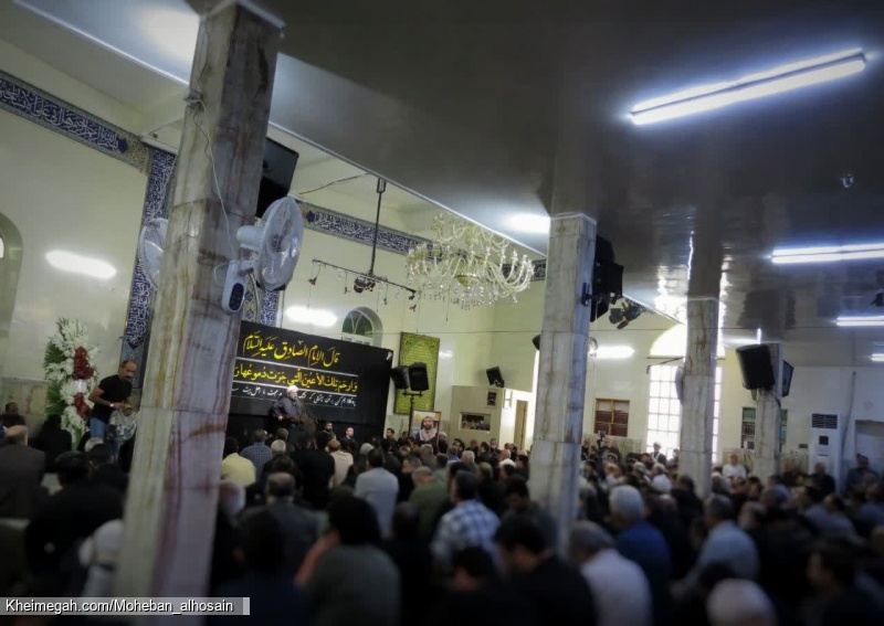 مراسم چهلمین روز عروج ذاکر اهل بیت کربلایی علی کلهری
