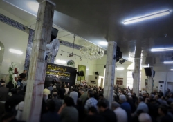 مراسم چهلمین روز عروج ذاکر اهل بیت کربلایی علی کلهری