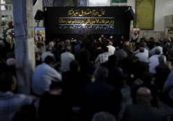 مراسم چهلمین روز عروج ذاکر اهل بیت کربلایی علی کلهری