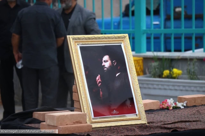 مراسم چهلمین روز عروج ذاکر اهل بیت کربلایی علی کلهری