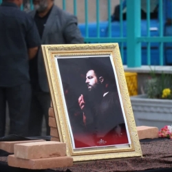 مراسم چهلمین روز عروج ذاکر اهل بیت کربلایی علی کلهری