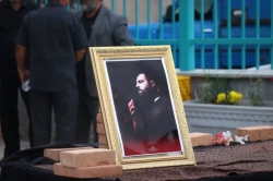 مراسم چهلمین روز عروج ذاکر اهل بیت کربلایی علی کلهری