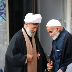 مراسم چهلمین روز عروج ذاکر اهل بیت کربلایی علی کلهری