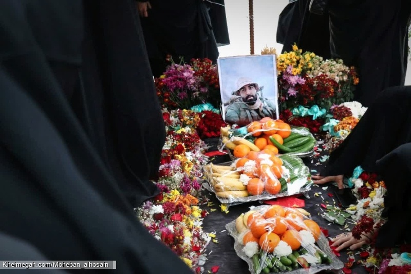 مراسم چهلمین روز عروج ذاکر اهل بیت کربلایی علی کلهری