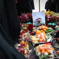 مراسم چهلمین روز عروج ذاکر اهل بیت کربلایی علی کلهری