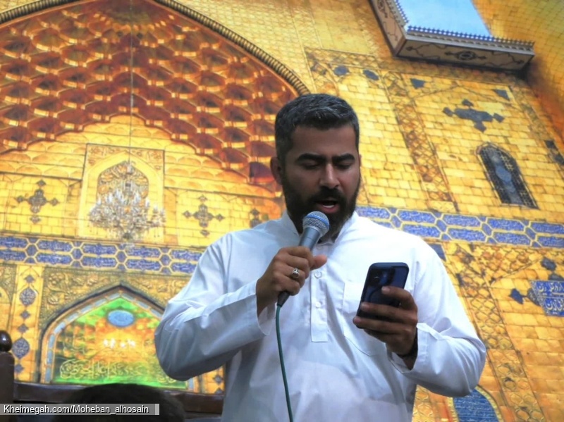 مراسم بیعت با ولایت فاتح قلعه خیبر ، حضرت امیرالمومنین علی ابن ابی طالب علیه السلام سـال ۱۴۰۴
