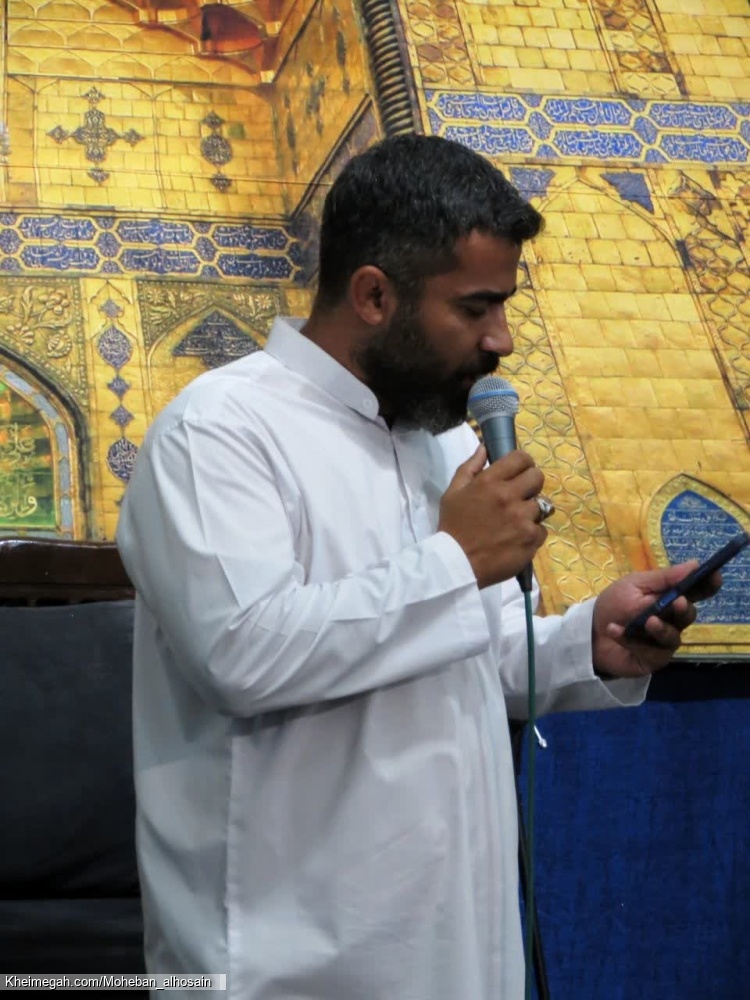 مراسم بیعت با ولایت فاتح قلعه خیبر ، حضرت امیرالمومنین علی ابن ابی طالب علیه السلام سـال ۱۴۰۴
