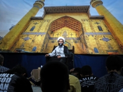 مراسم بیعت با ولایت فاتح قلعه خیبر ، حضرت امیرالمومنین علی ابن ابی طالب علیه السلام سـال ۱۴۰۴