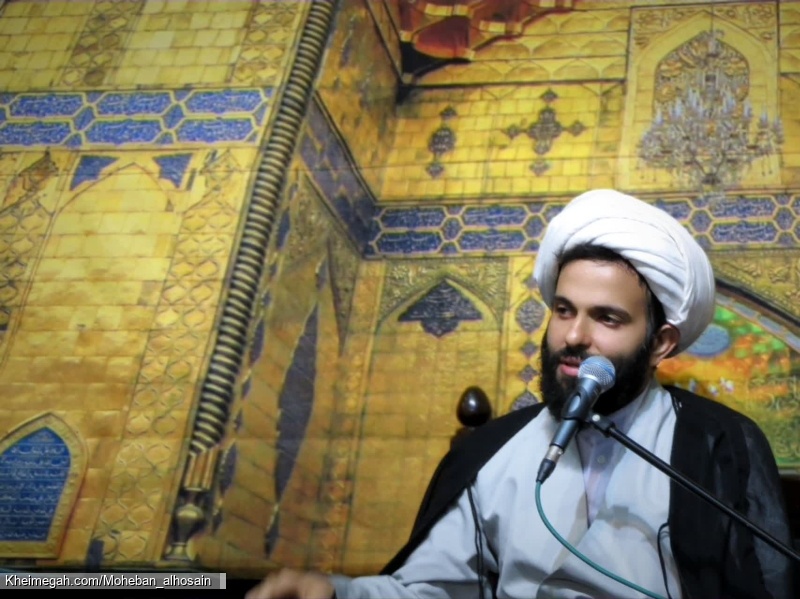 مراسم بیعت با ولایت فاتح قلعه خیبر ، حضرت امیرالمومنین علی ابن ابی طالب علیه السلام سـال ۱۴۰۴