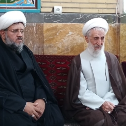 آیت الله صدیقی و حجت الاسلام قربانی