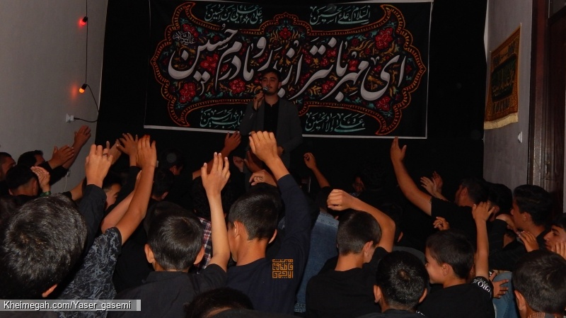 مراسم بمناسبت طشت گذاری دهه اول محرم الحرام ۱۴۰۴هیئت فاطمیون آلاچمن
