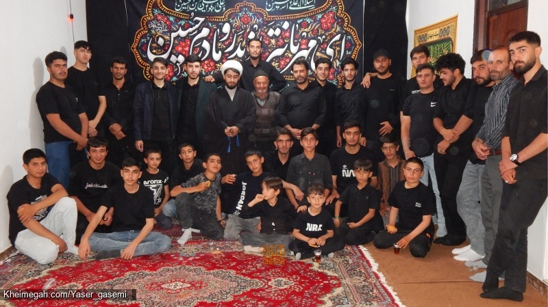 مراسم بمناسبت طشت گذاری دهه اول محرم الحرام ۱۴۰۴هیئت فاطمیون آلاچمن