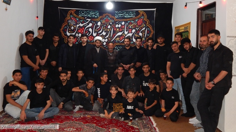 مراسم بمناسبت طشت گذاری دهه اول محرم الحرام ۱۴۰۴هیئت فاطمیون آلاچمن
