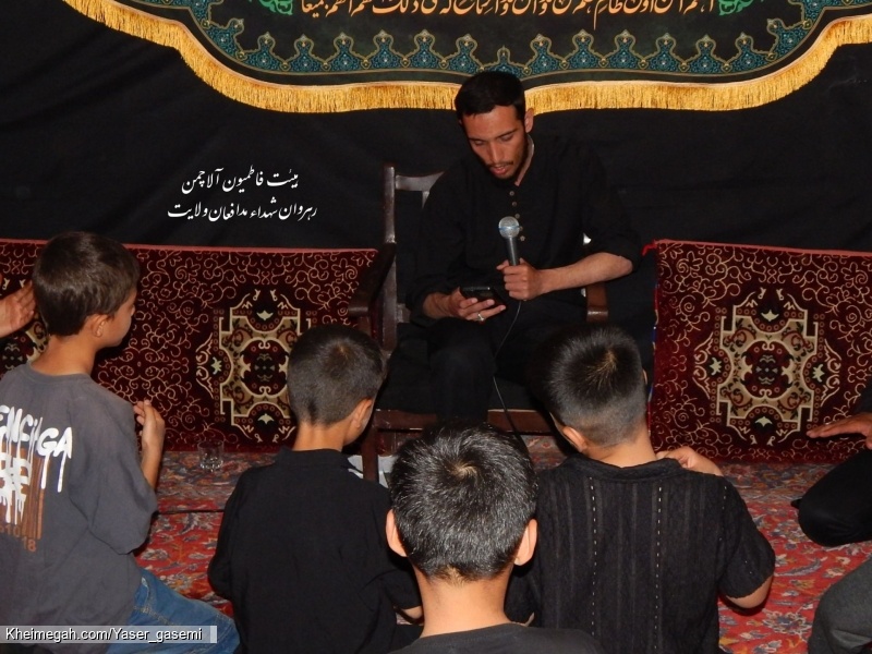 گزارش_تصویری  روضه هفتگی