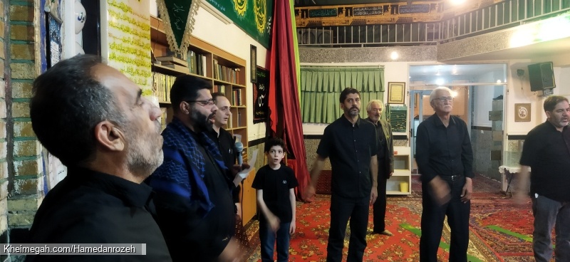 محرم هیات حسینیه کبابیان همدان