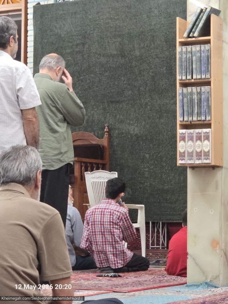 گزارش تصویری مداح اهل بیت سیدسپهرهاشمی