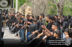 زنجیر زنی ظهر عاشورا و تاسوعا آستان مقدس امامزاده سید محمد علیه السلام قصردشت