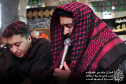 مراسم مقتل خوانی عصر تاسوعا و عاشورا با مداحی محمد علی مشکین فام امامزاده سید محمد(ع) قصردشت