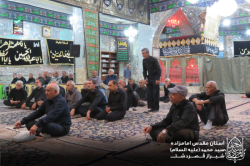 مراسم شب تاسوعا آستان مقدس امامزاده سید محمد علیه السلام قصردشت