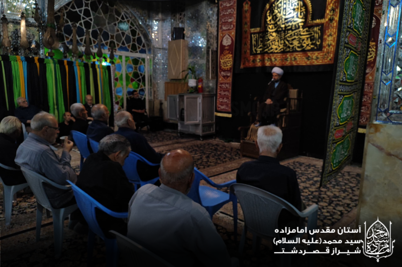 گزارش تصویری مراســم عزادارے اربعین حضرت اباعبدالله حسین (ع) و یاران با وفایش    سخنـران حجتـ