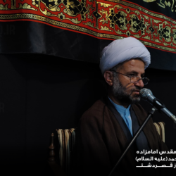گزارش تصویری مراســم عزادارے اربعین حضرت اباعبدالله حسین (ع) و یاران با وفایش    سخنـران حجتـ