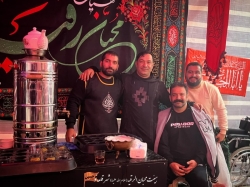 گوشه ای از مراسم