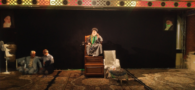دکتر سید احمد رضا اخروی الحسنی هیئت ماهانه زین العابدین آزادگان سر فراز