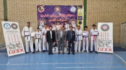 قهرمانی تیم کاراته فیروزآباد لرستان در استان البرز
