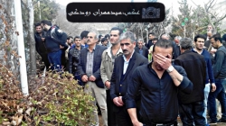 مراسم تشییع پیکرمرحوم طاهرآذرگون