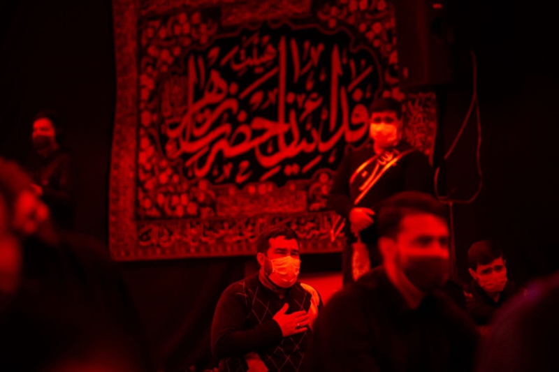 فاطمیه99_مراسم سیاه پوشان حضرت زهرا