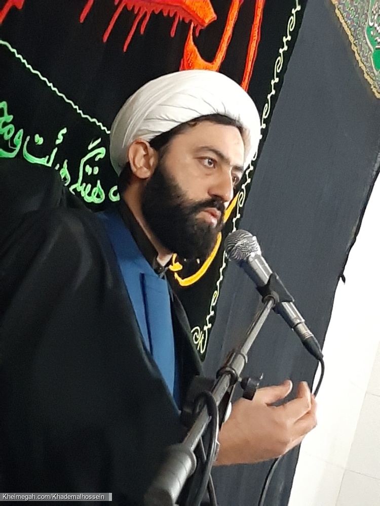 سخنران حضرت استاد پارچه باف