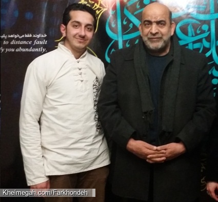 امیرفرخنده و حاج حسین غنچه