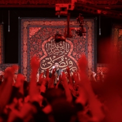 گزارش تصویری مراسم عزاداری شب اول محرم 1403 - 1446 - حاج مهدی رسولی