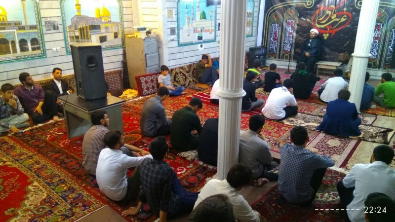 گزارش تصویری هیئت هفتگی 96/5/6