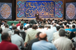 تصویر مراسم جشن ولادت پیامبر اکرم حضرت محمد (ص) و امام جعفر صادق (ع) 1405 کربلایی محمد حسین حدادیان