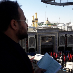 حاج محسن مرادی در کربلای معلی اربعین