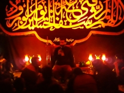 مراسم عزاداری شب نهم محرم ۱۳۹۶