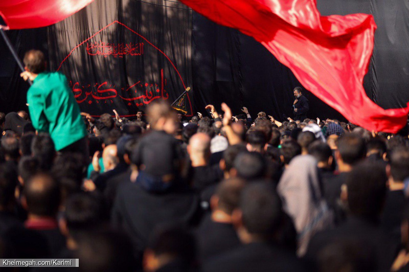 محرم 98 چهار پایه خوانی ظهر عاشورا