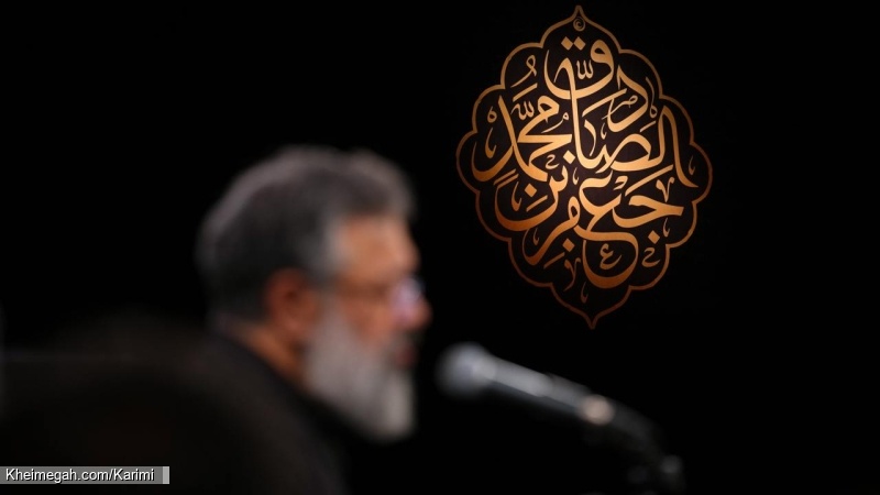 مراسم عزاداری شب شهادت امام صادق (ع) 3 اردیبهشت 1404 - حاج محمود کریمی - هیئت رایت العباس چیذر